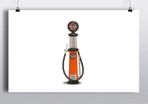 American Style Gasoline Pump