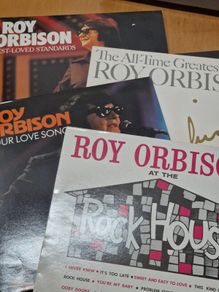 Roy Orbison collection of 4 lp vinyl albums