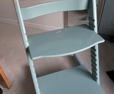 2x Stokke Tripp Trapp High Chairs (Baby Blue or White)