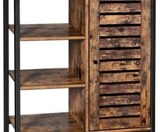 Chest of Drawers Cupboard Kitchen Cupboard Sideboard with 3 Shelves and Cupboard