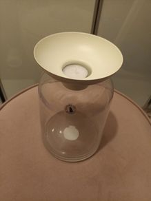 Bell jar Candle holder