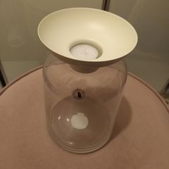 Bell jar Candle holder