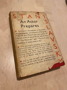 An Actor Prepares Constantin Stanislavsky 1959 Vintage Hardback