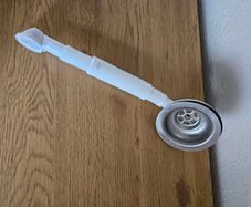 Kitchen Sink Drain Strainer & Flexible Pipe