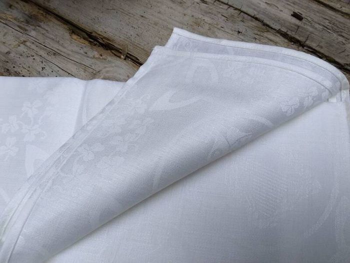 Irish Linen napkins, Linen Damask, linen serviettes, Vintage Irish Linen