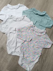 Baby girl M&S bodysuits 2-3y (X4)