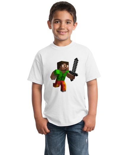 Minecraft Children Tees minecraft t-shirt tee top for kids
