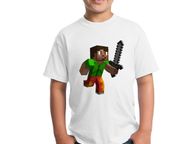 main image for ad Minecraft Children Tees minecraft t-shirt tee top for kids