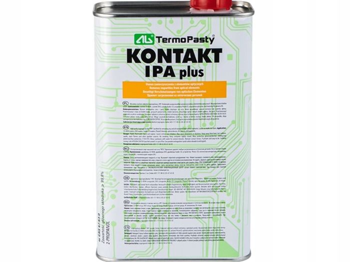 New 1000ml Kontakt IPA Plus 99.8% Isopropyl Pure Cleaning Alcohol Liquid #1528