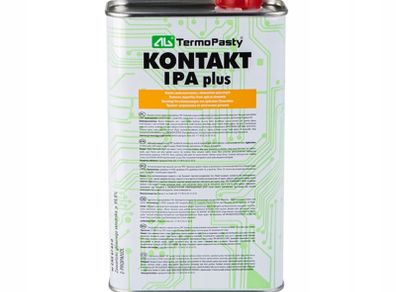 New 1000ml Kontakt IPA Plus 99.8% Isopropyl Pure Cleaning Alcohol Liquid #1528