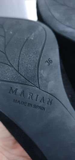 MARIAN Black bling Sz 36 - Rrp 99 (New)