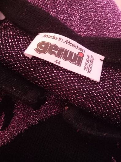 Gerwi Vintage Metallic 1980s Sweater