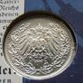 2 Silver coins in old German Empire set Kaiser Wilhelm II | original Silver Coins Image 2
