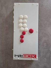 Original Hit Box Arcade Leverless Controller - PS4/PC/Switch + Official Bag