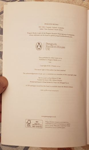 Vivid Faces: The Revolutionary Generation In Ireland 1890-1923 by R. F. Foster