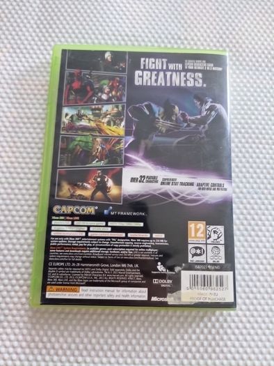 Marvel vs Capcom Fate of two worlds Xbox360 Games Original
