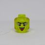LEGO Vampire Guitarist 43115 The Boombox Vidiyo Minifigure Head This is A Error Prototype Test Print Printed On The Wrong Colour Head Trans Green Head Rare And Hard To Find Image 4