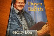 Monty Don signed hardbacks The Sensuous Garden and Down to Earth