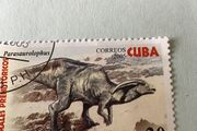 Cuba stamp - Dinosaur