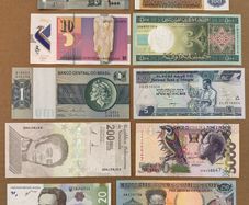 10 Mixed Banknotes
