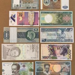 10 Mixed Banknotes