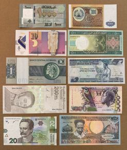 10 Mixed Banknotes