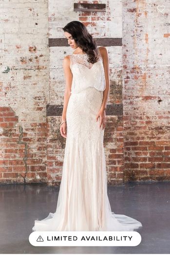 Justin Alexander wedding dress style 9854