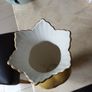 Ansley Vintage Orchard  Gold  Vase.  In Perfect Condition. Image 4
