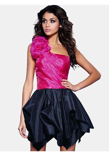 Stunning pink and black new dress - Forever Unique
