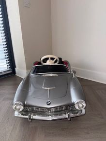BMW 507 Kids Electric Ride On Car Silver - Remote