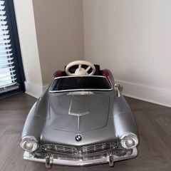 BMW 507 Kids Electric Ride On Car Silver - Remote