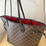 Louis Vuitton Neverfull MM Ebene Cerise Authentic Image 2