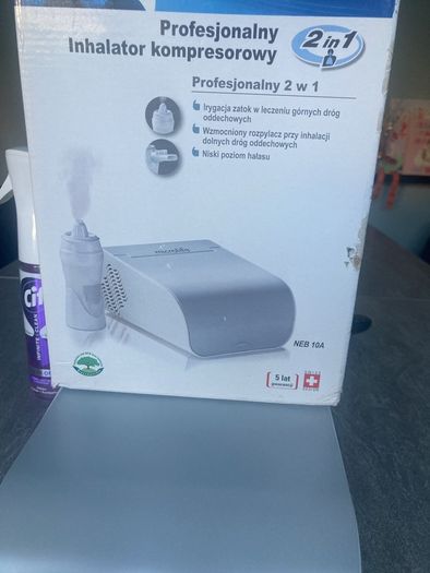 2 in 1 Nebuliser and nasal rinser with storage case
