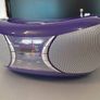 Bush Portable CD MP3 Boombox & FM Radio (Model CBB193MP3) in Purple. Image 3