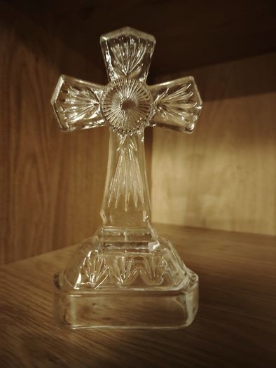 Crystal Cross Decoration