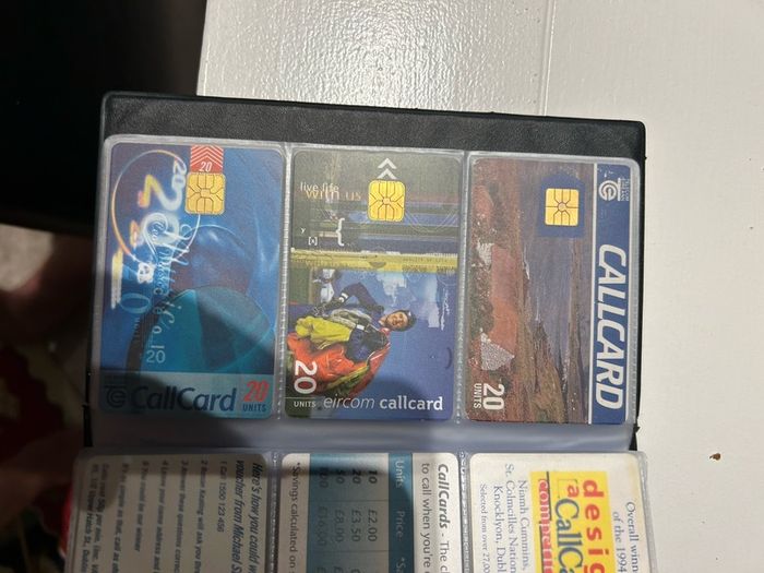 callcards start at 1 euro each most are 2 euro each