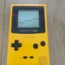 Nintendo Gameboy Color Yellow CGB-001 + Flash Card 4GB Image 3