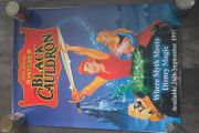 The Black Cauldron Vintage Poster 1997 Disney Classics Promotional Video Release 24inch x 33inch