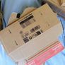 Brown postal boxes + clear cello biodegradable bags Image 3
