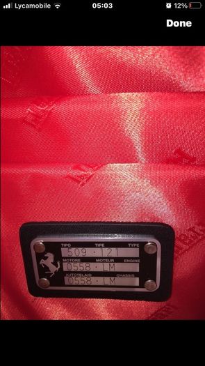 ferrari genuine travel bag shoulder