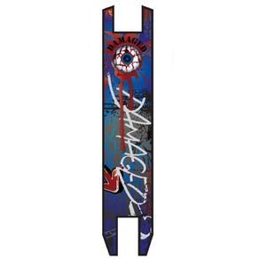 Damaged D-Ranged Scooter Grip Tape - Blue