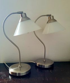 Vintage pair of Kroby lamps