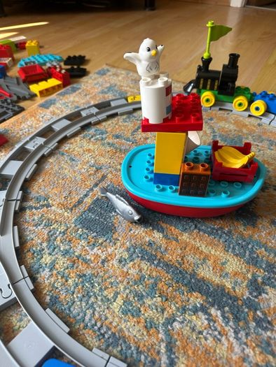 Huge Lego Duplo Joblot / Electric Train and Tracks