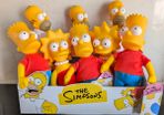 The Simpsons Plush Toys - Homer, Bart or Lisa - 25cm