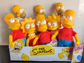 The Simpsons Plush Toys - Homer, Bart or Lisa - 25cm