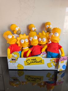 The Simpsons Plush Toys - Homer, Bart or Lisa - 25cm