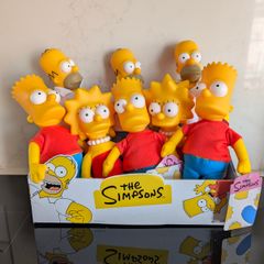 The Simpsons Plush Toys - Homer, Bart or Lisa - 25cm