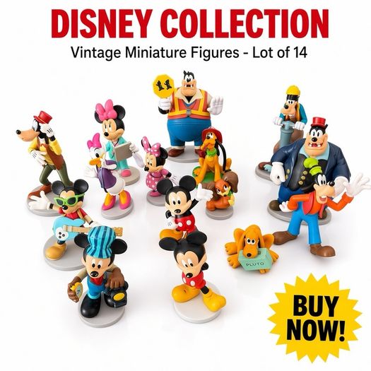 Mickey Mouse figures
