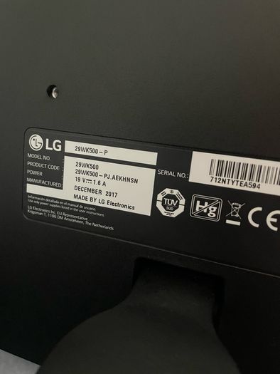 LG 29WK500 29" Ultrawide 2560x1080 75Hz FreeSync