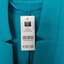 Turquoise Notch Neck Jacket - Size 12 Image 2